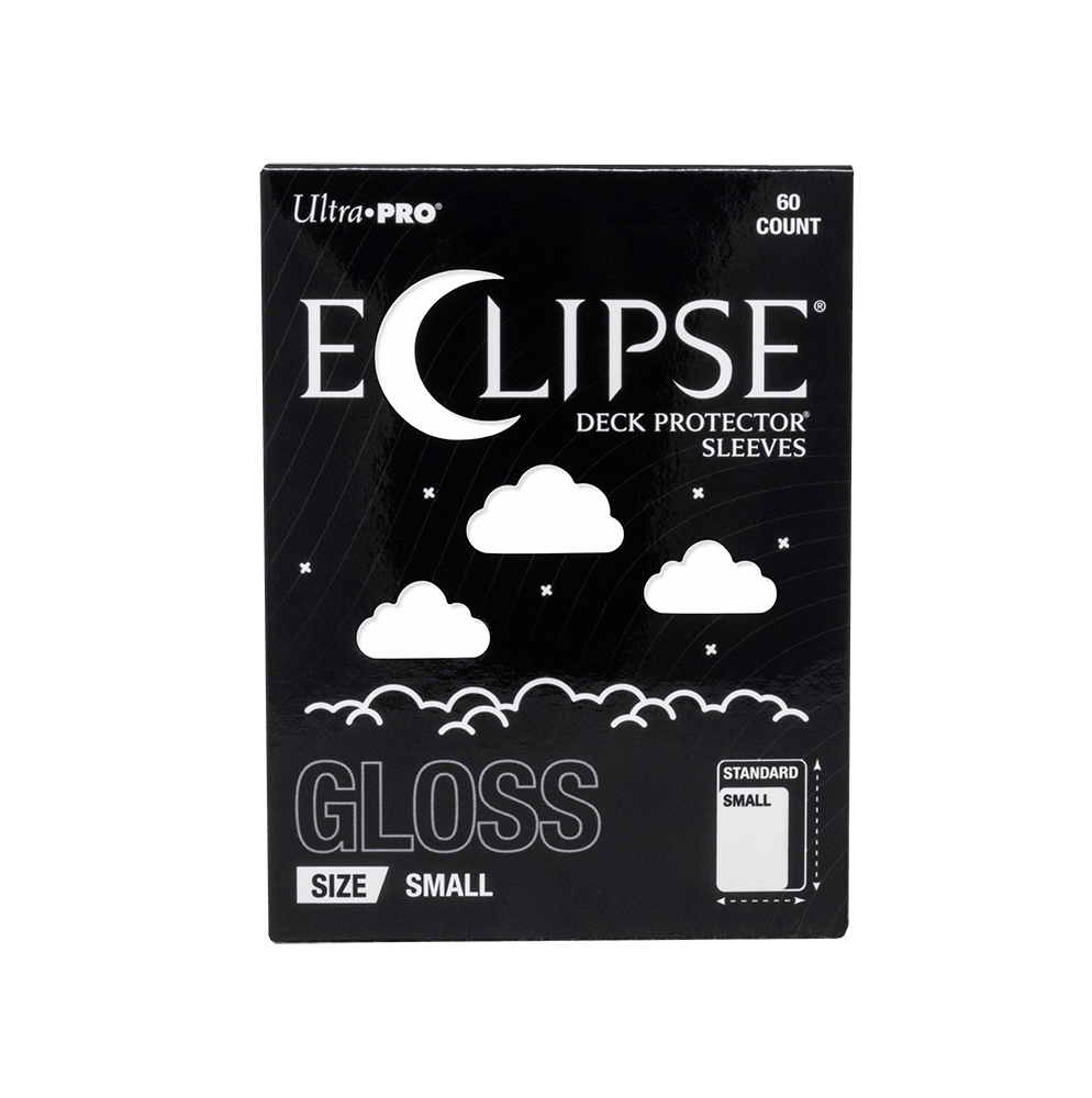 ECLIPSE® Gloss Small DECK PROTECTOR® Sleeves: Arctic White - 60ct