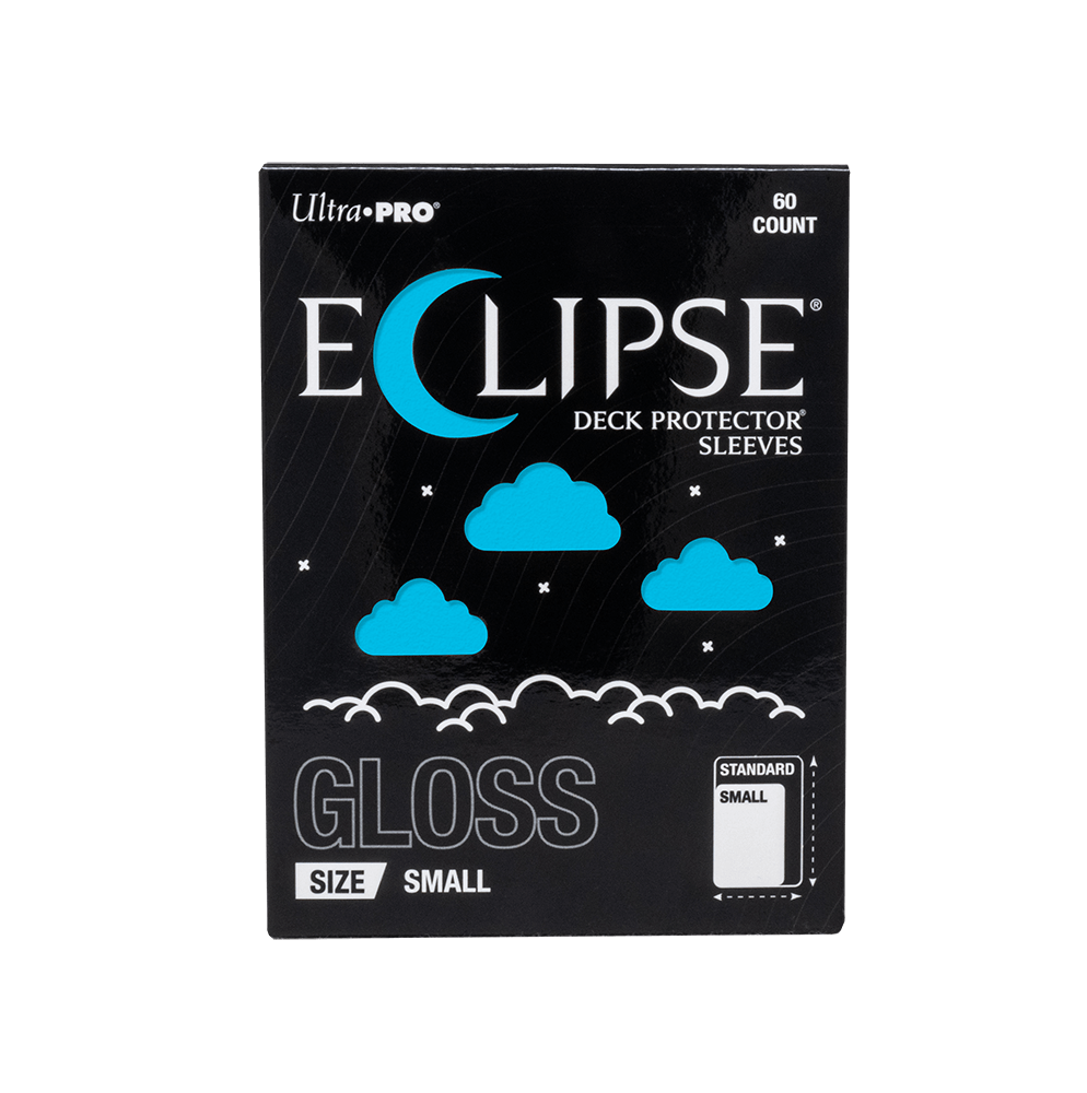 ECLIPSE® Gloss Small DECK PROTECTOR® Sleeves: Sky Blue - 60ct
