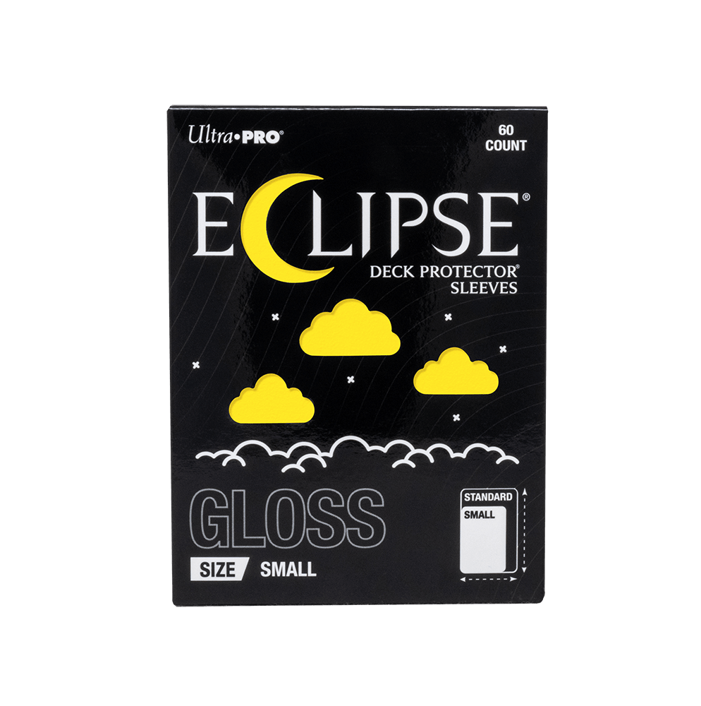 ECLIPSE® Gloss Small DECK PROTECTOR® Sleeves: Lemon Yellow - 60ct