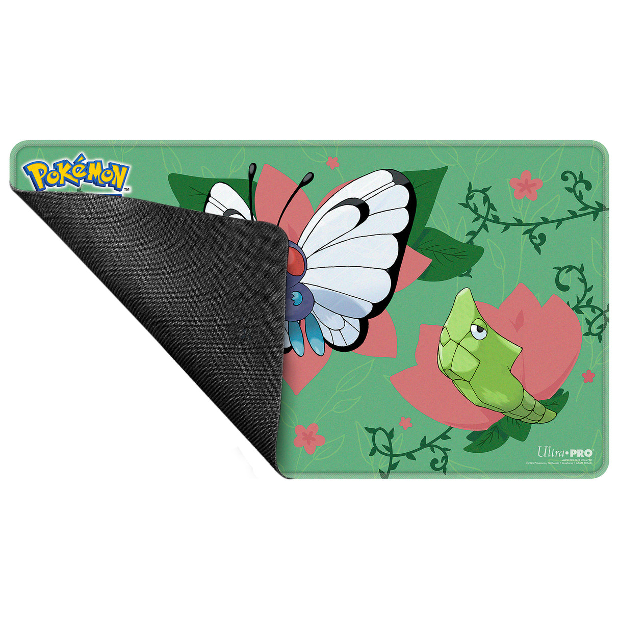 Caterpie Evolutions Stitched Playmat for the Pokémon Trading Card Game - Rubber | Ultra PRO
