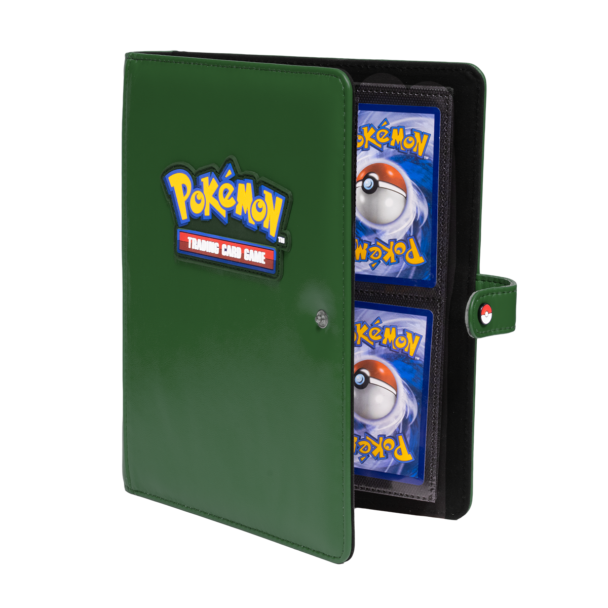 Green 4-Pocket Premium Snap Binder for the Pokémon Trading Card Game