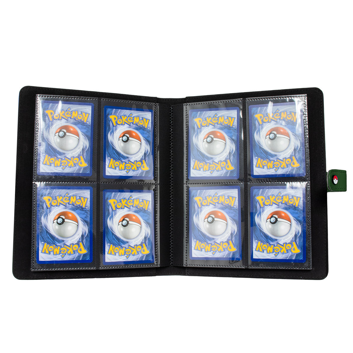 Green 4-Pocket Premium Snap Binder for the Pokémon Trading Card Game