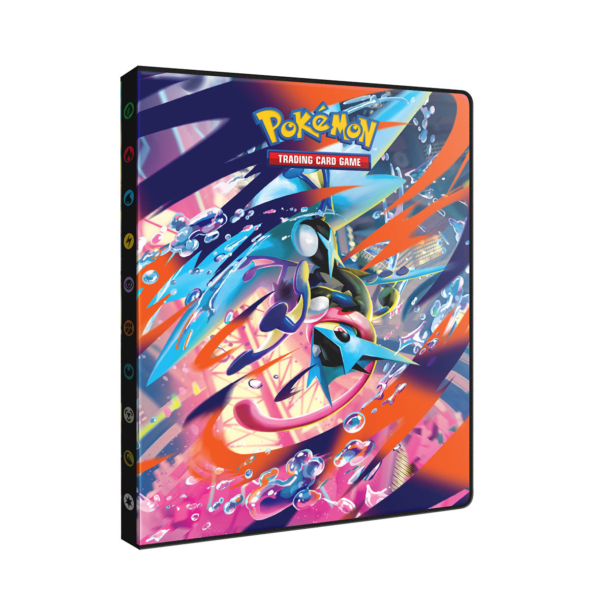 Mega Evolution - Chaos Rising 9-Pocket Portfolio for the Pokémon Trading Card Game - Angle | Ultra PRO
