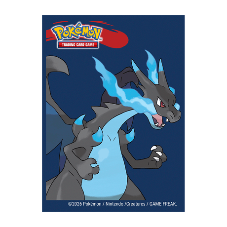 Mega Charizard X 65ct DECK PROTECTOR® Sleeves for the Pokémon Trading Card Game | Ultra PRO