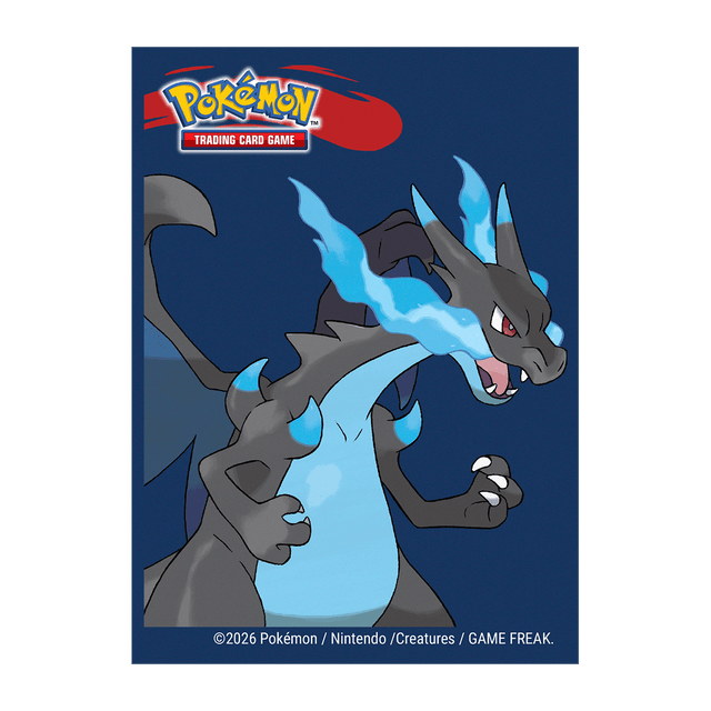 Mega Charizard X 65ct DECK PROTECTOR® Sleeves for the Pokémon Trading Card Game | Ultra PRO