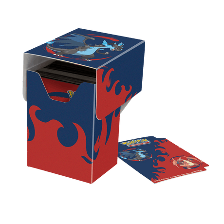 Mega Charizard X 100+ DECK BOX® for the Pokémon Trading Card Game - Open | Ultra PRO