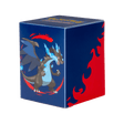 Mega Charizard X 100+ DECK BOX® for the Pokémon Trading Card Game - Angle | Ultra PRO