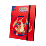 Mega Charizard X and Mega Charizard Y 9-Pocket PRO-BINDER® for the Pokémon Trading Card Game - Angle | Ultra PRO