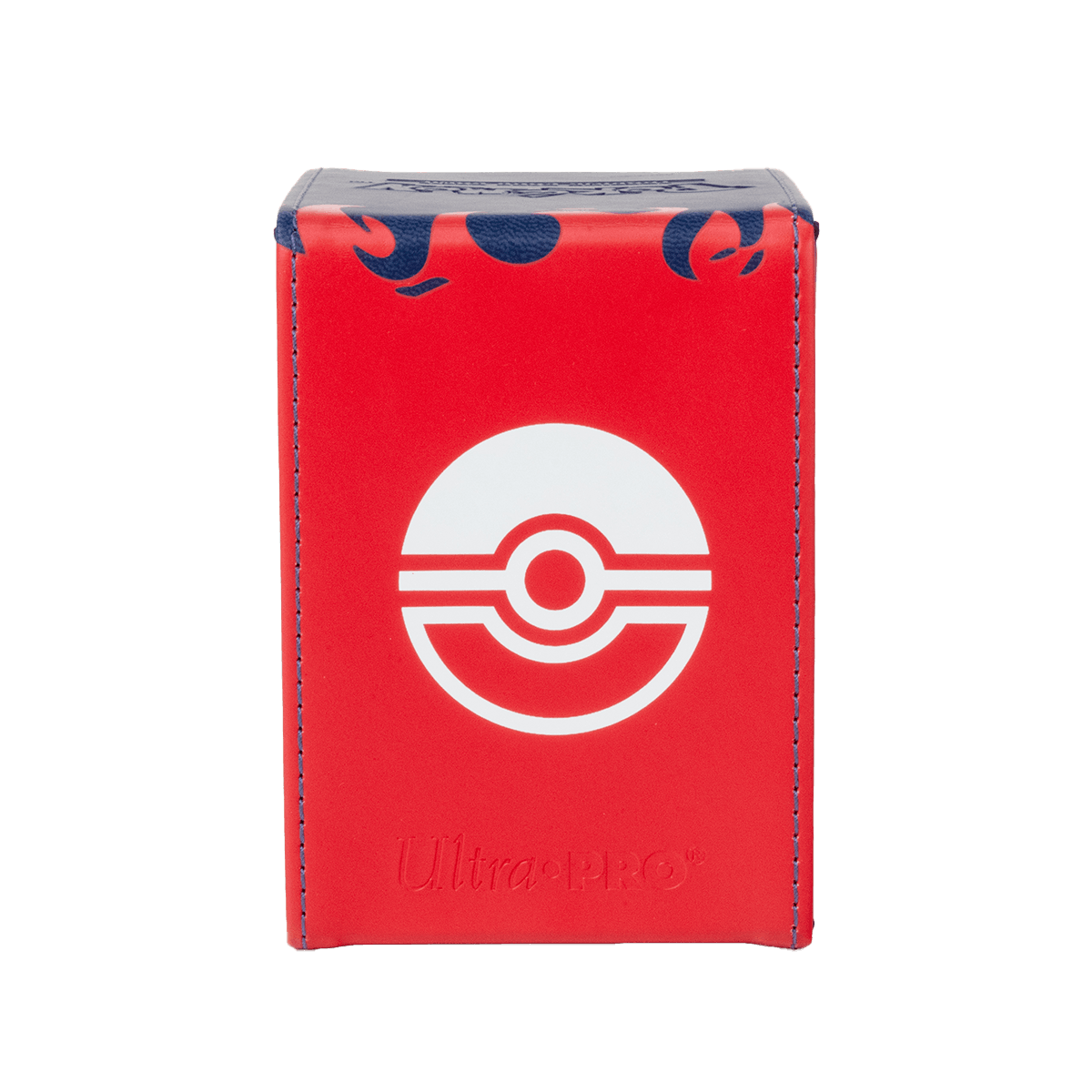 Mega Charizard X ALCOVE® Flip DECK BOX® for the Pokémon Trading Card Game - Back | Ultra PRO