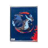 Mega Charizard X and Mega Charizard Y 9-Pocket Portfolio for the Pokémon Trading Card Game - Back | Ultra PRO