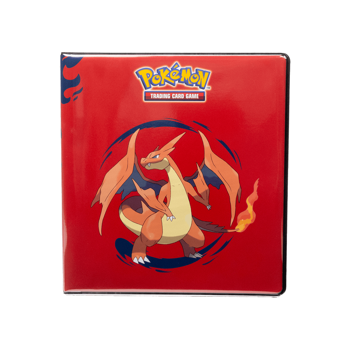 Mega Charizard X and Mega Charizard Y 2" Album for the Pokémon Trading Card Game Front