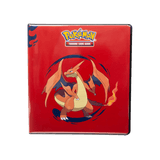 Mega Charizard X and Mega Charizard Y 2" Album for the Pokémon Trading Card Game Front
