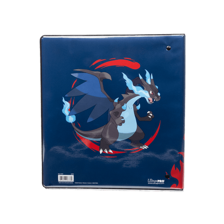Mega Charizard X and Mega Charizard Y 2" Album for the Pokémon Trading Card Game Back