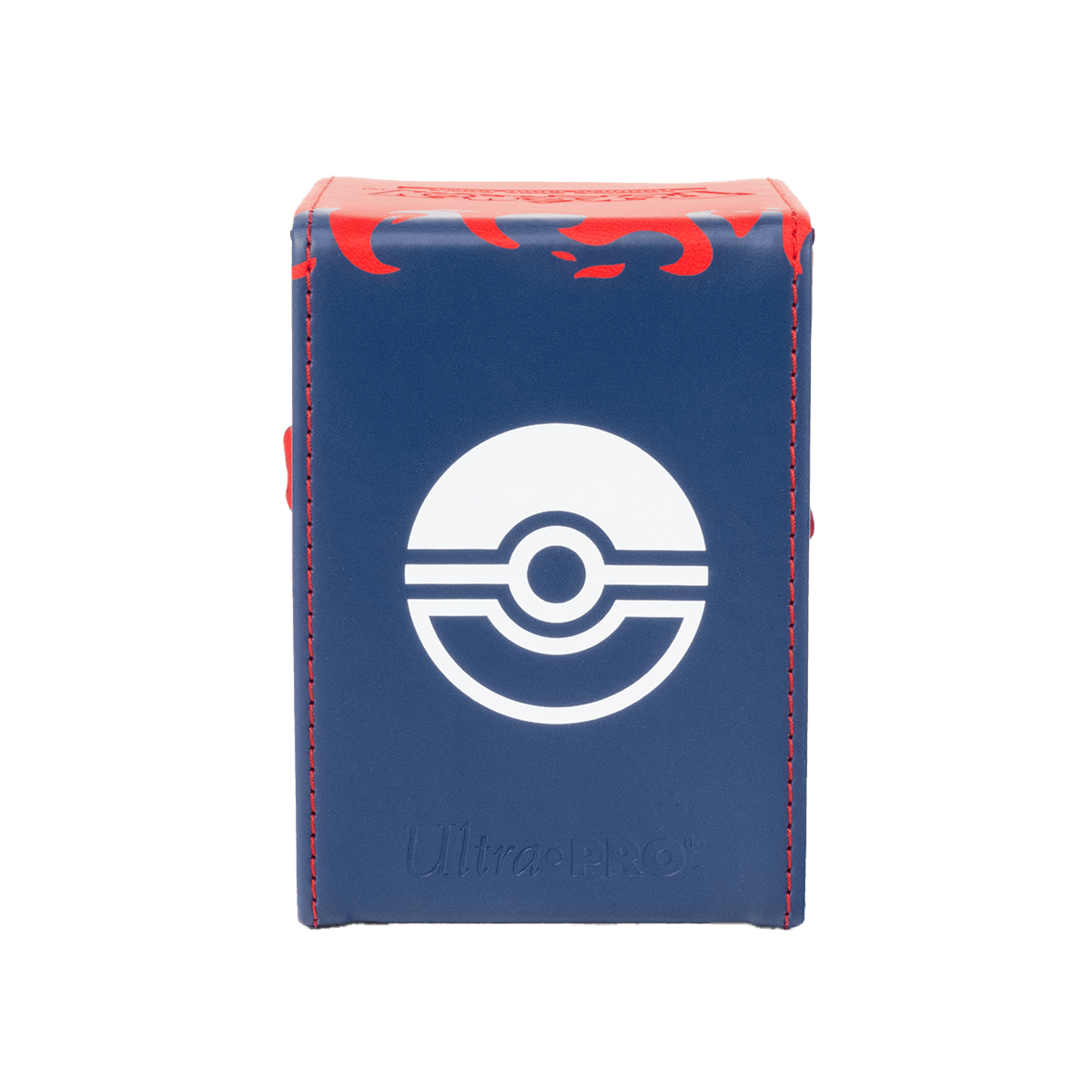 Mega Charizard Y ALCOVE® Flip DECK BOX® for the Pokémon Trading Card Game - Back | Ultra PRO