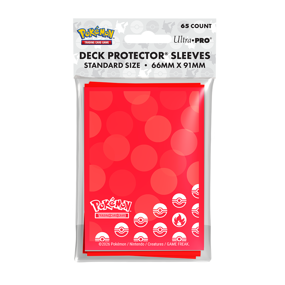 Energy - Fire Type 65ct DECK PROTECTOR® Sleeves for Pokémon