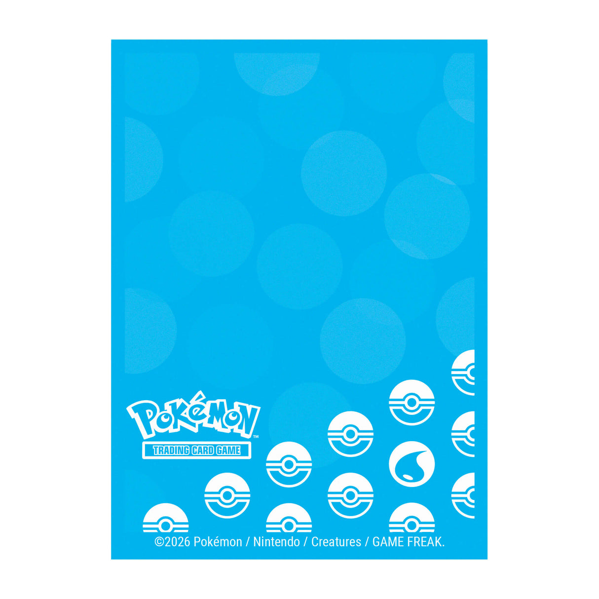 Energy 1 65ct Deck Protector Sleeves Water for Pokémon