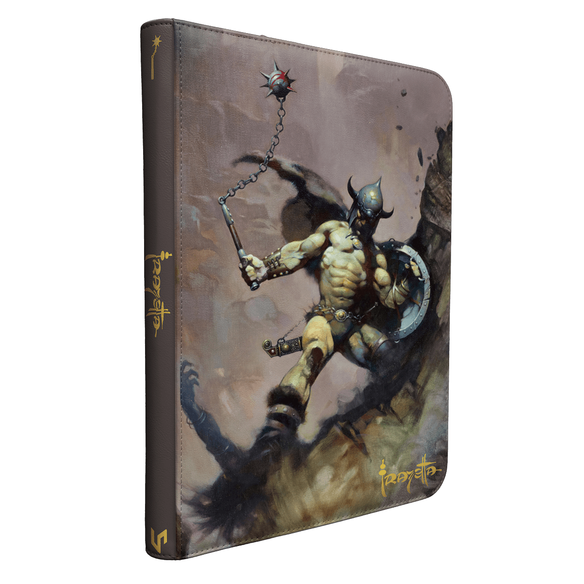 Artist Spotlight: Frank Frazetta - "Warrior with Ball and Chain" 9-Pocket Zippered Premium PRO-BINDER® for Tabletop Gaming
