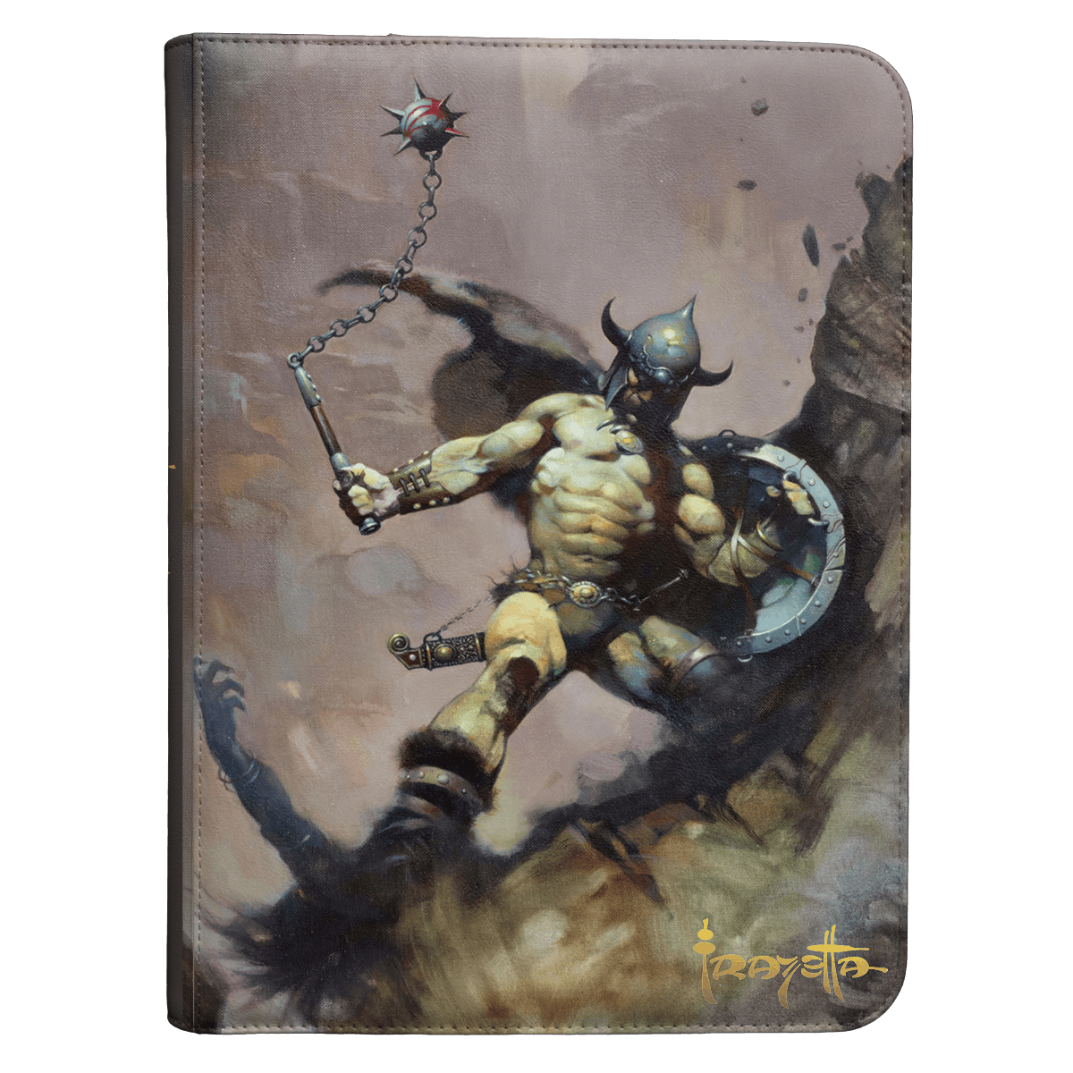 Artist Spotlight: Frank Frazetta - "Warrior with Ball and Chain" 9-Pocket Zippered Premium PRO-BINDER® for Tabletop Gaming