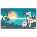 Lillie and Clefairy Playmat for the Pokémon Trading Card Game - Front | Ultra PRO