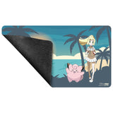 Lillie and Clefairy Playmat for the Pokémon Trading Card Game - Rubber | Ultra PRO