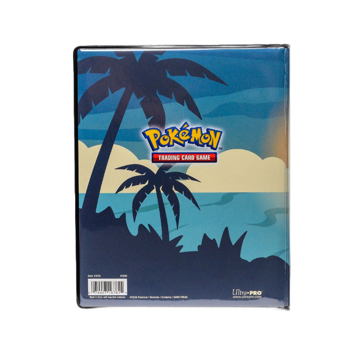 Lillie and Clefairy 4-Pocket Portfolio for the Pokémon Trading Card Game - Back | Ultra PRO