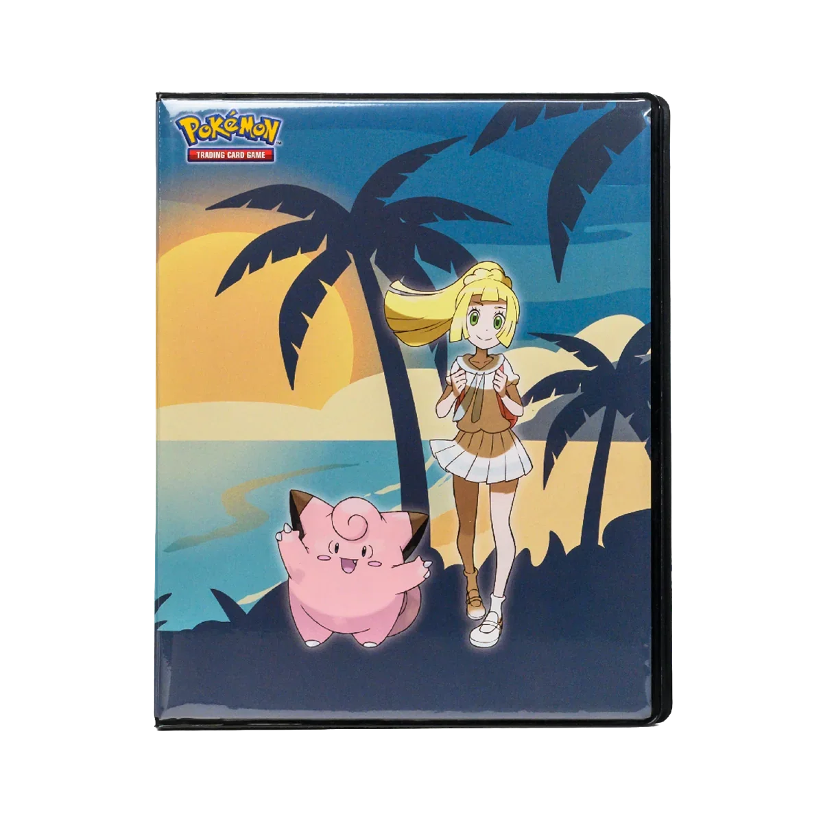 Lillie and Clefairy 4-Pocket Portfolio for the Pokémon Trading Card Game - Front | Ultra PRO