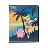 Lillie and Clefairy 4-Pocket Portfolio for the Pokémon Trading Card Game - Front | Ultra PRO