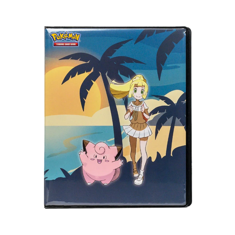 Lillie and Clefairy 4-Pocket Portfolio for the Pokémon Trading Card Game - Front | Ultra PRO
