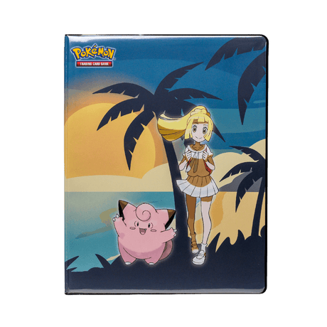 Lillie and Clefairy 9-Pocket Portfolio for the Pokémon Trading Card Game - Front | Ultra PRO