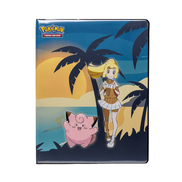 Lillie and Clefairy 9-Pocket Portfolio for the Pokémon Trading Card Game - Front | Ultra PRO