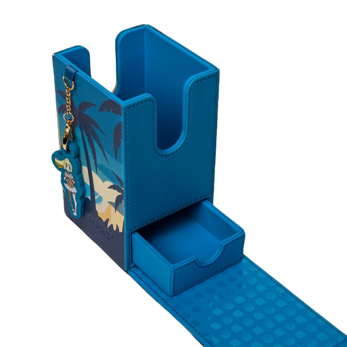 Lillie and Clefairy ALCOVE® Tower DECK BOX® for the Pokémon Trading Card Game - Open | Ultra PRO