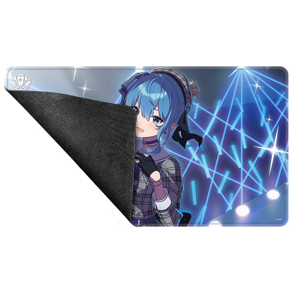 Hoshimachi Suisei Stitched Playmat for the hololive OFFICIAL CARD GAME Rubber