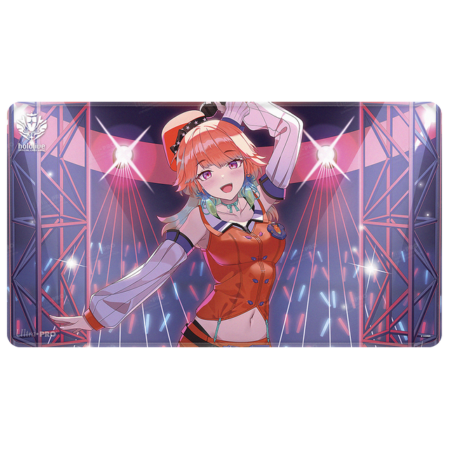 Takanashi Kiara Stitched Playmat for the hololive OFFICIAL CARD GAME Front
