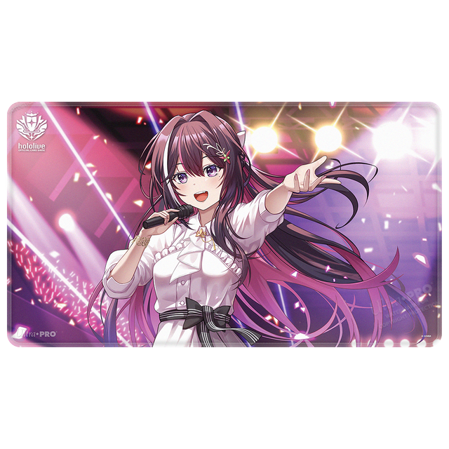 AZKi Stitched Playmat for the hololive OFFICIAL CARD GAME Front