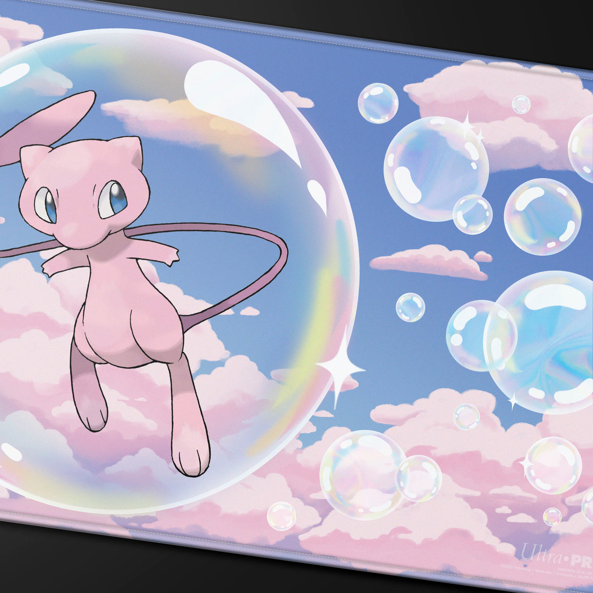 Mew Mythical Pokémon Foil Playmat for the Pokémon Trading Card Game