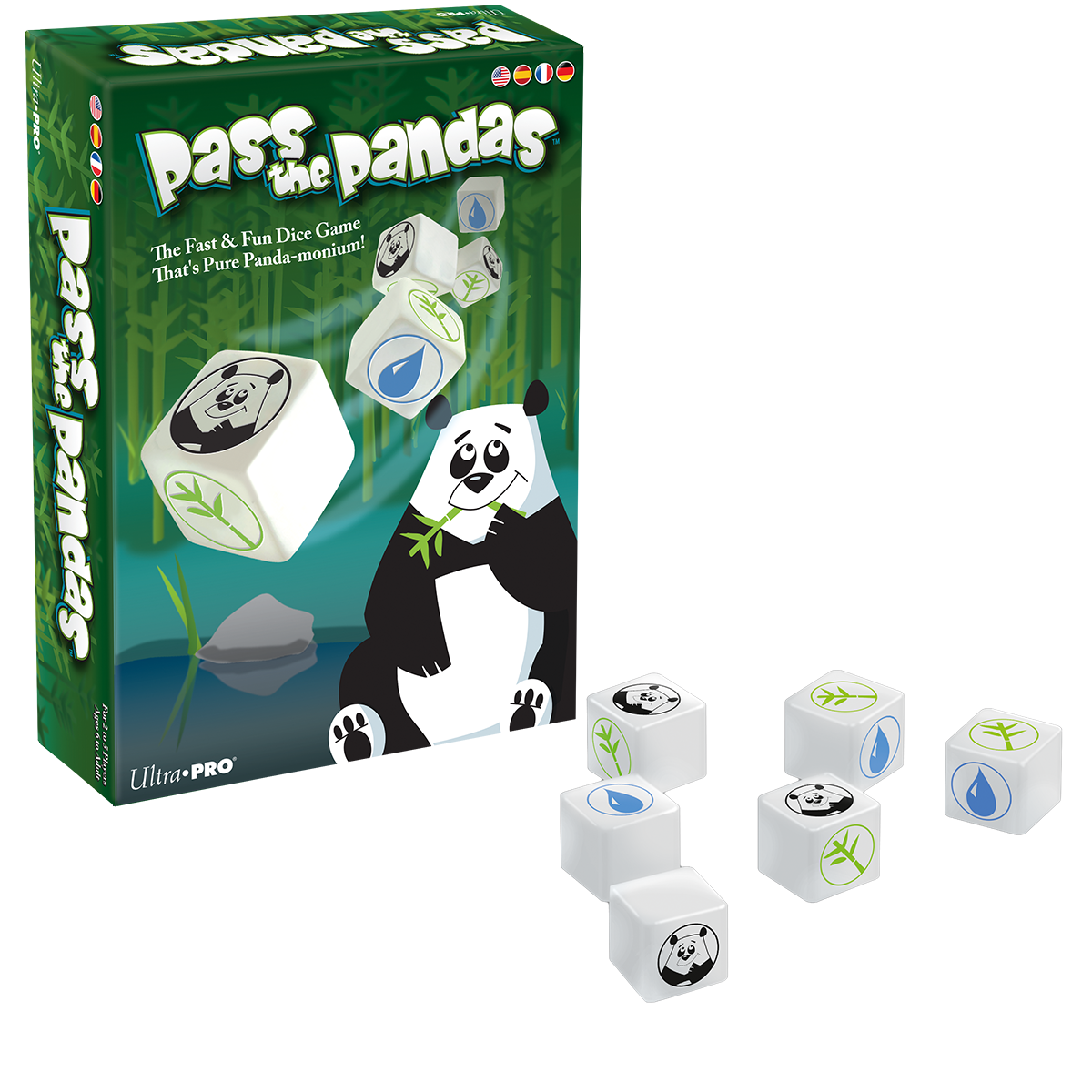 Pass the Pandas: Dice Game for Ages 6 and Up | Ultra PRO International