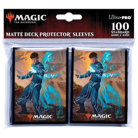 Zendikar Rising Jace, Mirror Mage Standard Deck Protector Sleeves (100ct) for Magic: The Gathering | Ultra PRO International