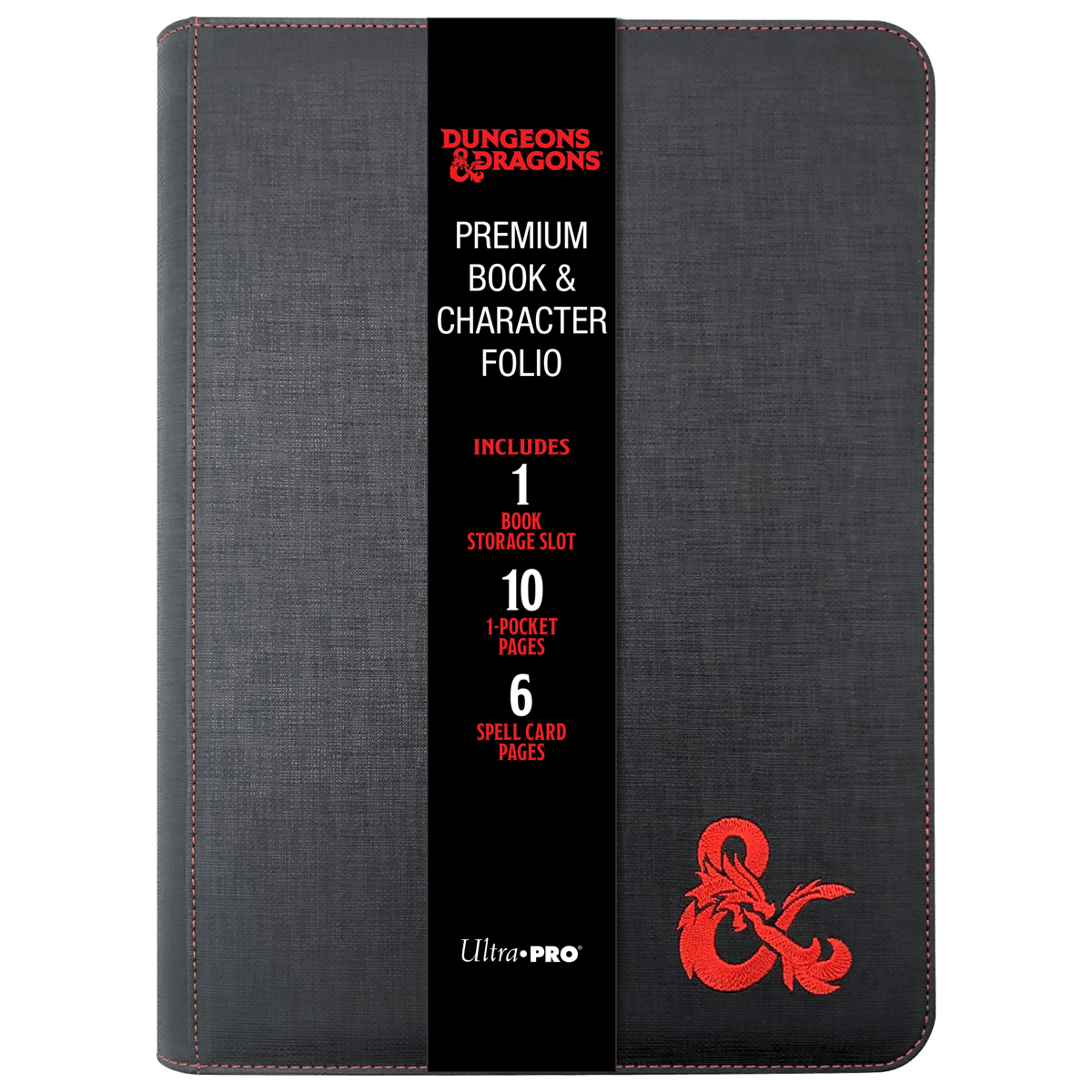 Dungeons & Dragons Premium Zippered Book & Character Folio | Ultra PRO International