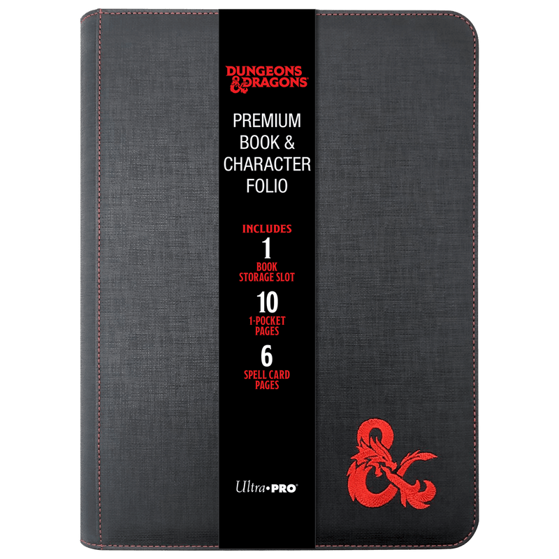 Dungeons & Dragons Premium Zippered Book & Character Folio | Ultra PRO International