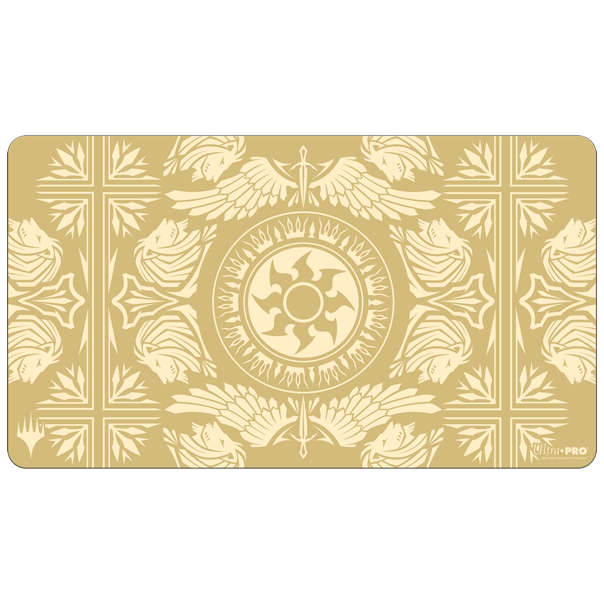 Mana 7 Plains Standard Gaming Playmat for Magic: The Gathering