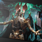 Warhammer 40K Commander Szarekh, the Silent King Standard Gaming Playmat for Magic: The Gathering Closeup | Ultra PRO International