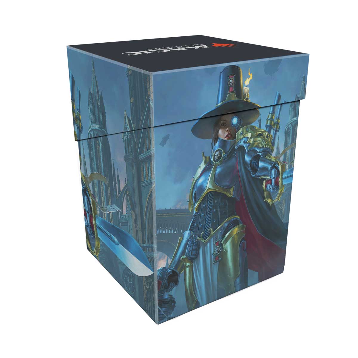 Warhammer 40K Commander Inquisitor Greyfax 100+ Deck Box for Magic: The Gathering Back | Ultra PRO International