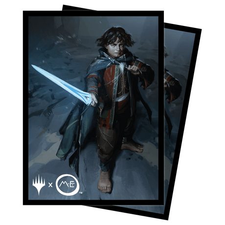 The Lord of the Rings: Tales of Middle-earth Frodo Standard Deck Protector Sleeves (100ct) for Magic: The Gathering | Ultra PRO International