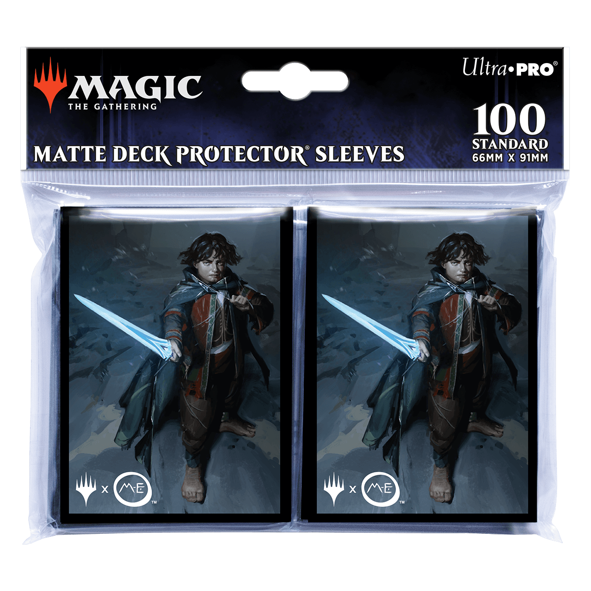 The Lord of the Rings: Tales of Middle-earth Frodo Standard Deck Protector Sleeves (100ct) for Magic: The Gathering | Ultra PRO International