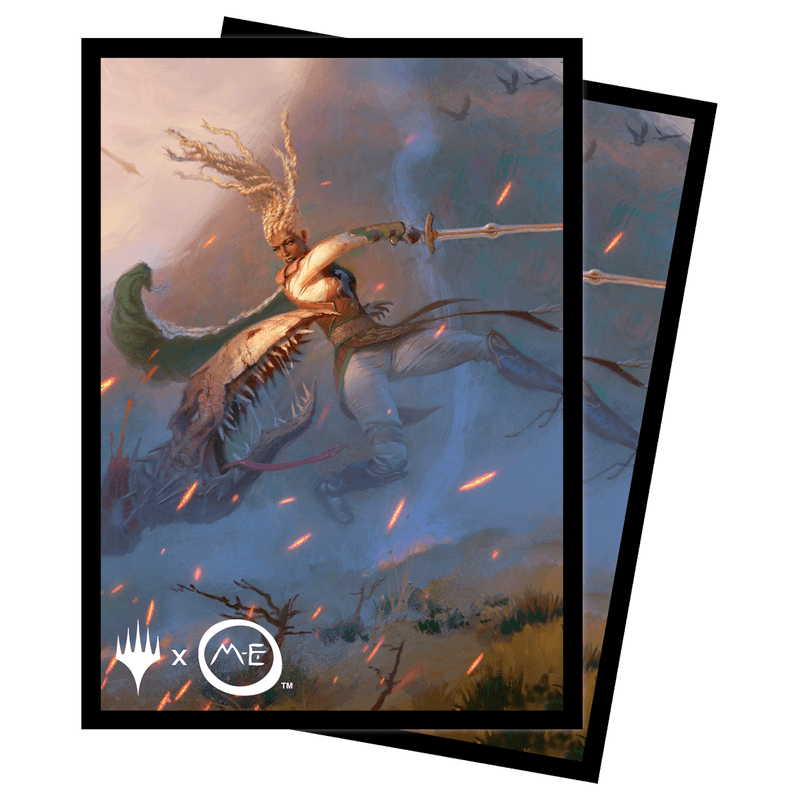 The Lord of the Rings: Tales of Middle-earth Éowyn Standard Deck Protector Sleeves (100ct) for Magic: The Gathering | Ultra PRO International