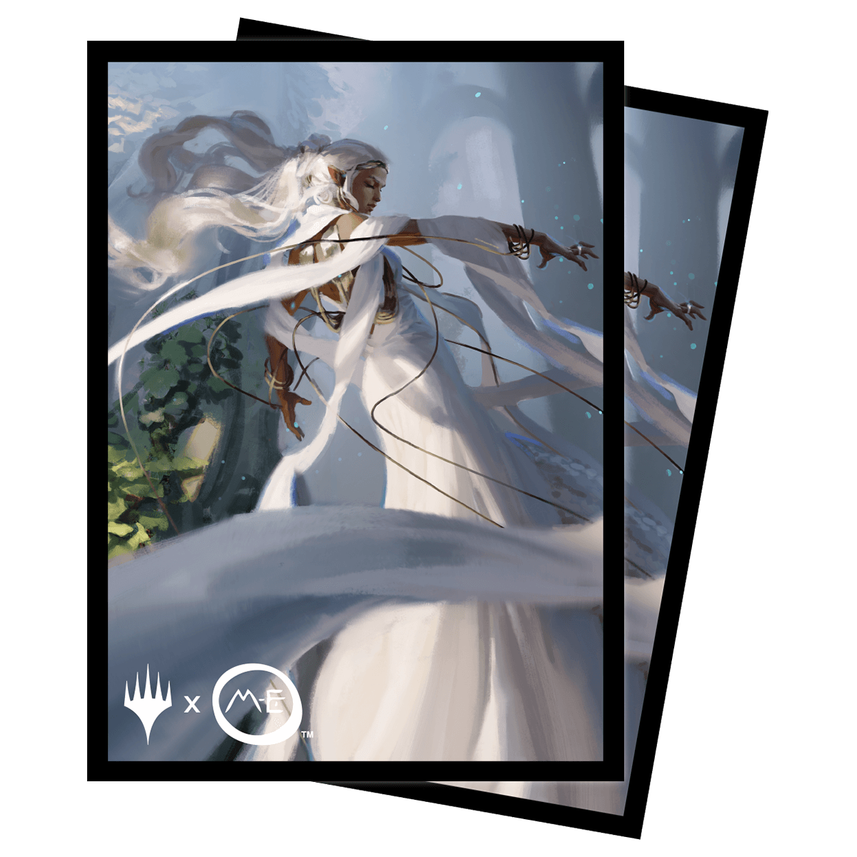 The Lord of the Rings: Tales of Middle-earth Galadriel Standard Deck Protector Sleeves (100ct) for Magic: The Gathering | Ultra PRO International