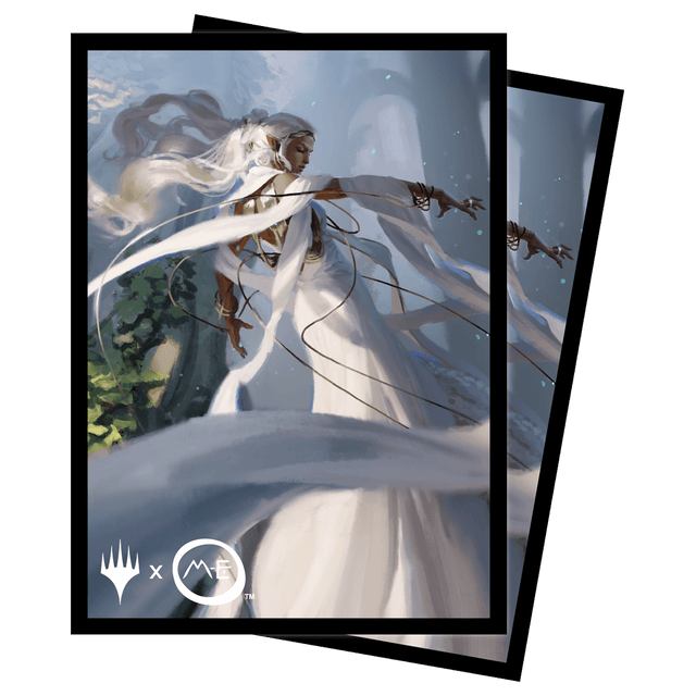 The Lord of the Rings: Tales of Middle-earth Galadriel Standard Deck Protector Sleeves (100ct) for Magic: The Gathering | Ultra PRO International