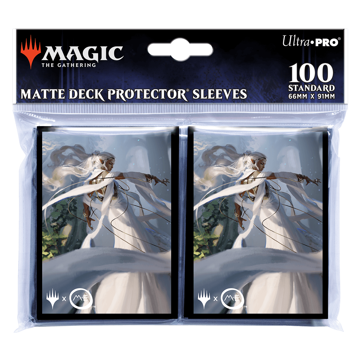 The Lord of the Rings: Tales of Middle-earth Galadriel Standard Deck Protector Sleeves (100ct) for Magic: The Gathering | Ultra PRO International