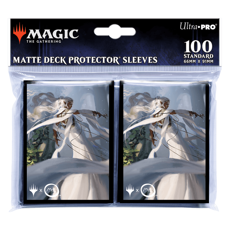 The Lord of the Rings: Tales of Middle-earth Galadriel Standard Deck Protector Sleeves (100ct) for Magic: The Gathering | Ultra PRO International