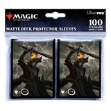 The Lord of the Rings: Tales of Middle-earth Sauron Standard Deck Protector Sleeves (100ct) for Magic: The Gathering | Ultra PRO International